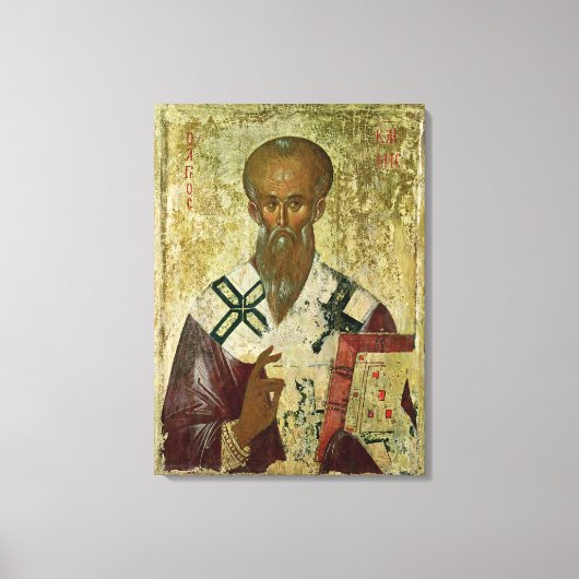 St. Clement, 14e tot 15e eeuw Canvas Afdruk (Voorkant)