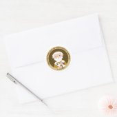St. Clement I Ronde Sticker (Envelop)