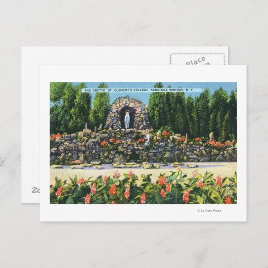 St. Clement's College Grotto Briefkaart (Voorkant / Achterkant)