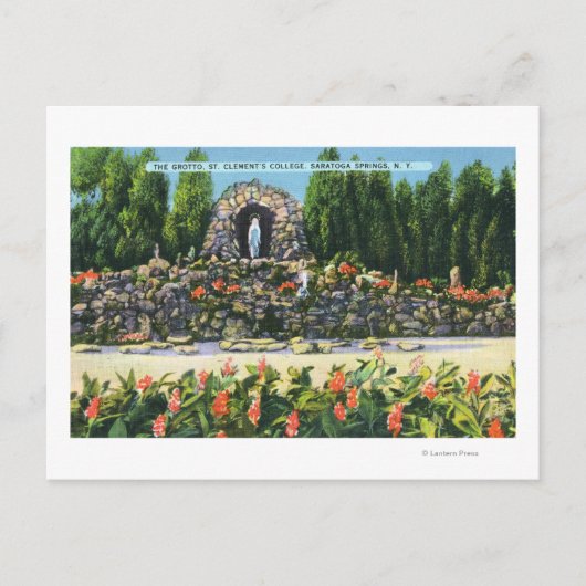 St. Clement's College Grotto Briefkaart (Voorkant)