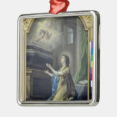 St. Clotilda Metalen Ornament (Links)