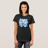 St Cloud Clodoald Franse katholieke heiligen T-shirt (Voorkant volledig)