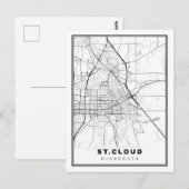 St Cloud Kaart (Voorkant / Achterkant)
