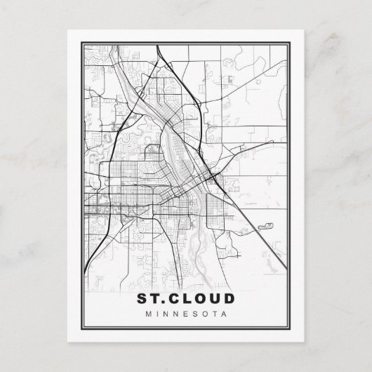 St Cloud Kaart (Voorkant)