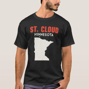 St. Cloud Minnesota USA State America Travel Minne T-shirt
