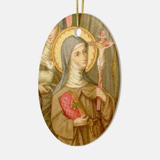 St. Colette van Corbie (SAU 027) Keramisch Ornament (Links)