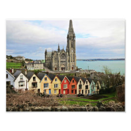 St. Colman Church, Ierland Foto Afdruk