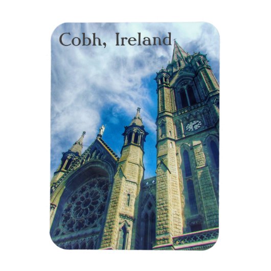 St. Colmans kathedraal, Cobh Ierland magneet (Verticaal)