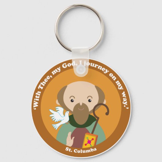 St. Columba Sleutelhanger (Voorkant)