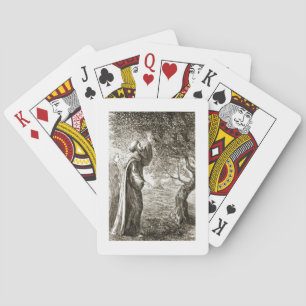 St. Columba verandert bitter fruit in zoet, van Speelkaarten