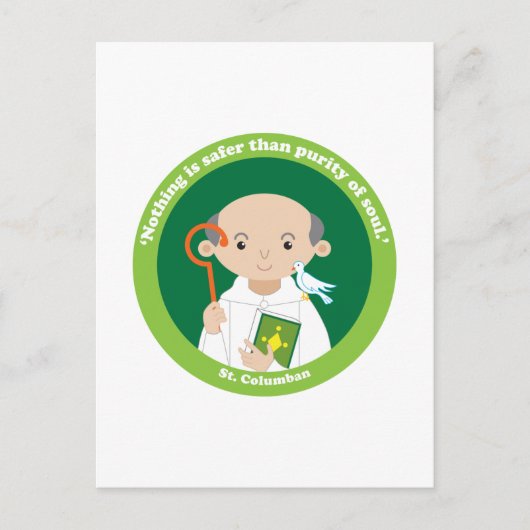 St. Columban Briefkaart (Voorkant)