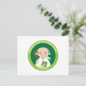 St. Columban Briefkaart (Staand voorkant)