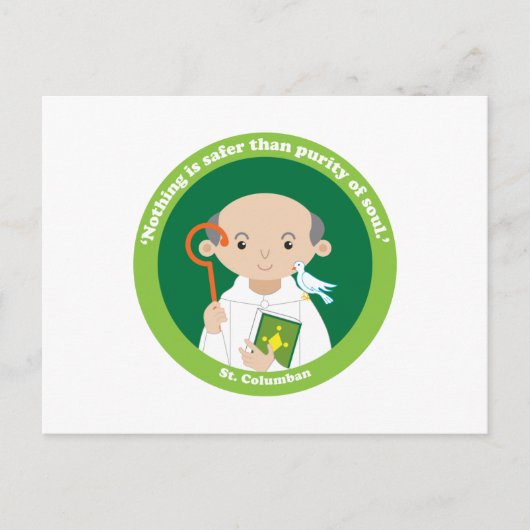 St. Columban Briefkaart (Voorkant)