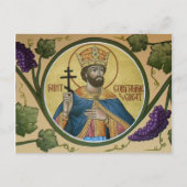 St. Constantine de Grote Prayer Card Briefkaart (Voorkant)