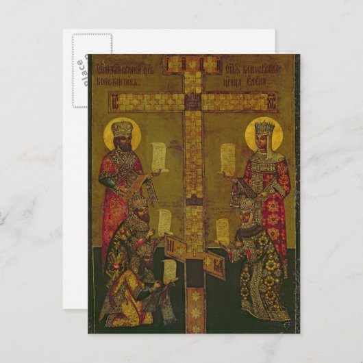 St. Constantine en St. Helena Briefkaart (Voorkant / Achterkant)