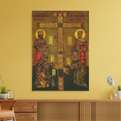 St. Constantine en St. Helena Canvas Afdruk (Insitu (Woonkamer))