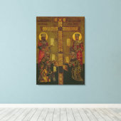 St. Constantine en St. Helena Canvas Afdruk (Insitu (Houten vloer))