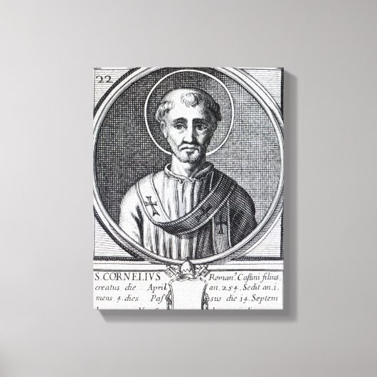 St. Cornelius Canvas Afdruk (Voorkant)