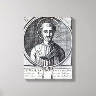 St. Cornelius Canvas Afdruk