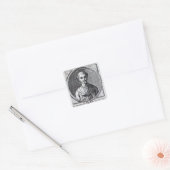 St. Cornelius Vierkante Sticker (Envelop)