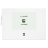 St. Croix Alley Blank Kaart (Achterkant Horizontaal)