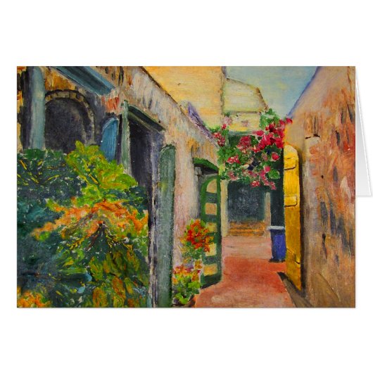 St. Croix Alley Blank Kaart (Voorkant Horizontaal)