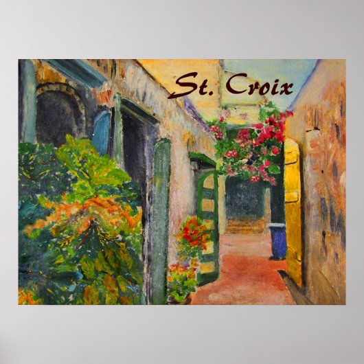 St. Croix Alley Poster (Voorkant)