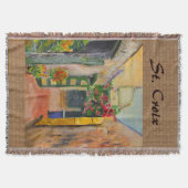 St. Croix Alley Throw Blanket Deken (Voorkant)