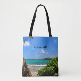 St. Croix, Amerikaanse Maagd Island Beach Scene Tote Bag