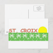 St. Croix, Amerikaanse Maagdeneilanden Briefkaart (Voorkant / Achterkant)