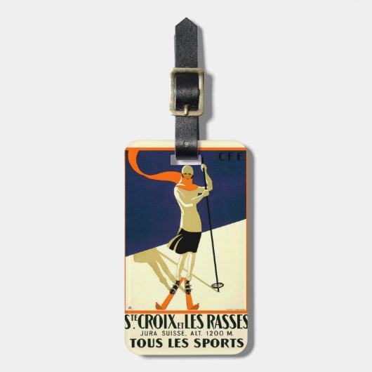 St. Croix Bagagelabel (Voorkant verticaal)