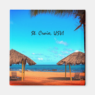 St. Croix Beach Scène Magneet