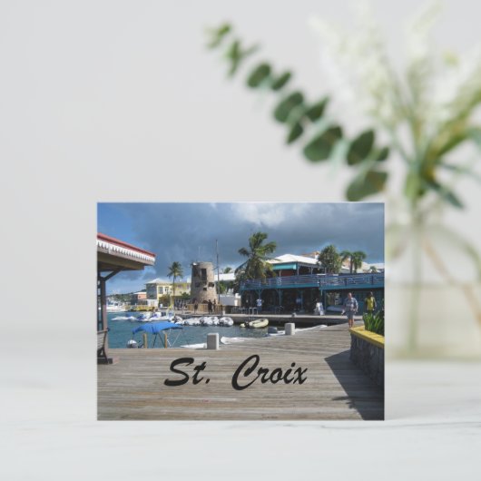 St. Croix Briefkaart (Staand voorkant)
