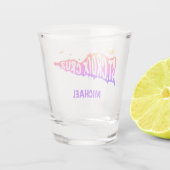 St. Croix, Cruz, Amerikaanse Maagdeneilanden Sunse Shot Glas (Achterkant)