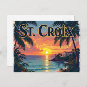 St Croix dreaming Briefkaart (Voorkant / Achterkant)