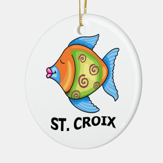 St Croix Keramisch Ornament (Links)