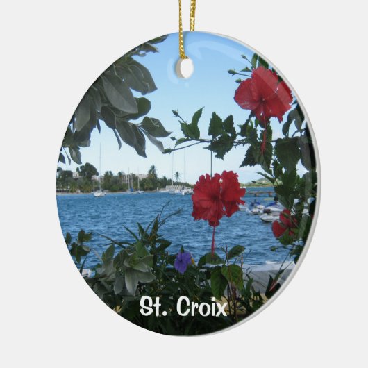 St. Croix Keramisch Ornament (Links)