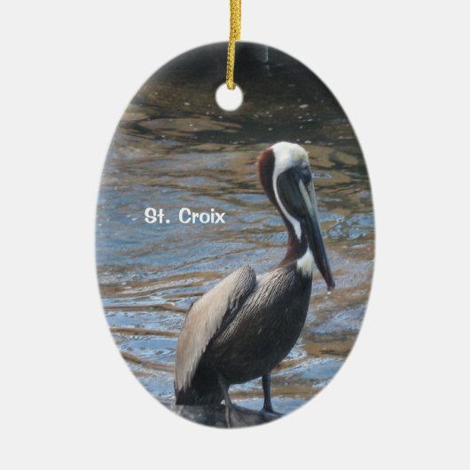 St. Croix Keramisch Ornament (Voorkant)