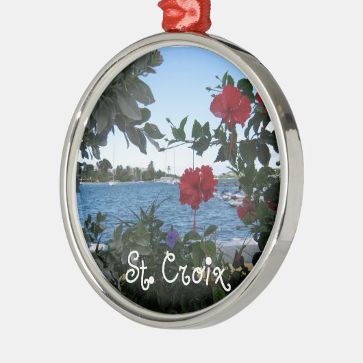 St. Croix Metalen Ornament (Links)