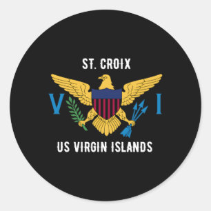 St Croix Ronde Sticker