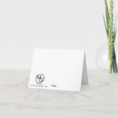 St. Croix Savannah SNA - Prairie Bedankkaart (Achterkant)