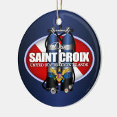 St. Croix (ST) Keramisch Ornament (Links)