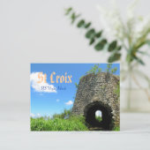 St. Croix Sugar Mill Briefkaart (Staand voorkant)