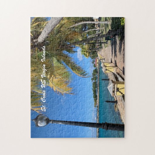 St. Croix US Maagdeneilanden Frederiksted Tropical Legpuzzel (Verticaal)