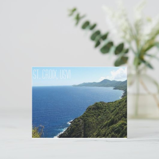 St. Croix, USVI Briefkaart (Staand voorkant)