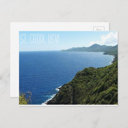 St. Croix, USVI Briefkaart (Voorkant / Achterkant)