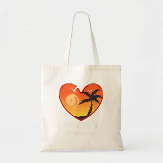 ST CROIX USVI CARIBBEAN ISLAND VACATION GETAWAY TOTE BAG (Voorkant)