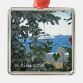 St. Croix USVI Metalen Ornament (Voorkant)