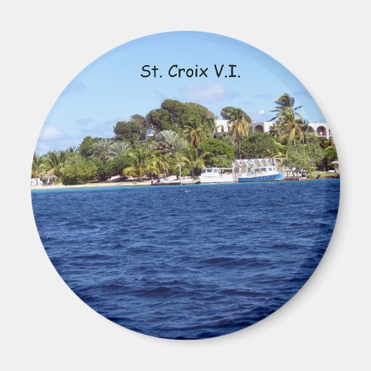 St. Croix, V.I. Magneet (Voorkant)