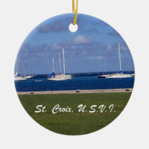 St. Croix, VS.V.I. Keramisch Ornament